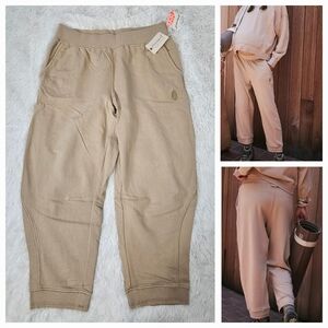 FP Movement by Free People Beige/Tan Track Pants (like new)